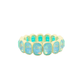 Bracelet - Candy Gem Oval Key Lime - Shop LINNY CO