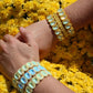 Bracelet - Candy Gem Oval Key Lime - Shop LINNY CO