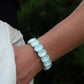 Bracelet - Candy Gem Oval Mint - Shop LINNY CO
