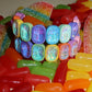 Bracelet - Candy Gem Oval Rainbow - Shop LINNY CO