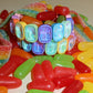 Bracelet - Candy Gem Oval Rainbow - LINNY CO WholesaleBracelet
