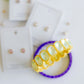Bracelet - Candy Gem Oval Yellow - LINNY CO WholesaleBracelet