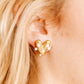 Bristol Heart Pearl Earrings - LINNY CO WholesaleMetals