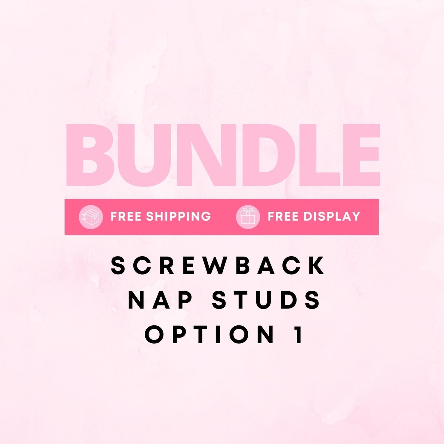 Bundle - Flat Back Studs - Option 1 - LINNY CO WholesaleEarrings