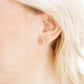 Caroline - Silver Glitter - Earrings - LINNY CO WholesaleAcetate