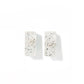 Caroline - Silver Glitter - Earrings - LINNY CO WholesaleAcetate