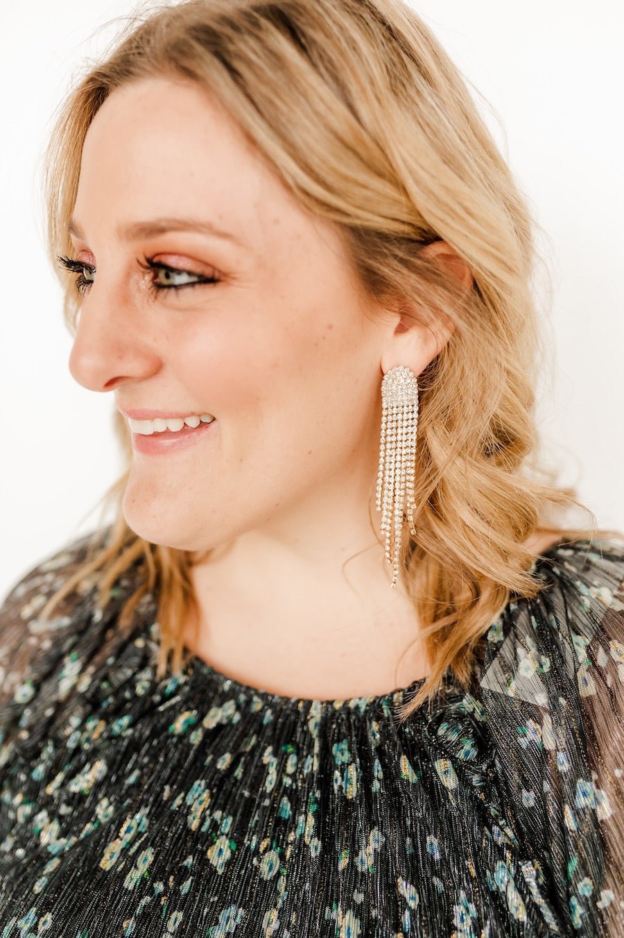 Carrie Statement Earrings - Gold - LINNY CO WholesaleMetals