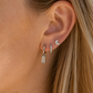 Huggie & Screwback Stud Set - Chicago