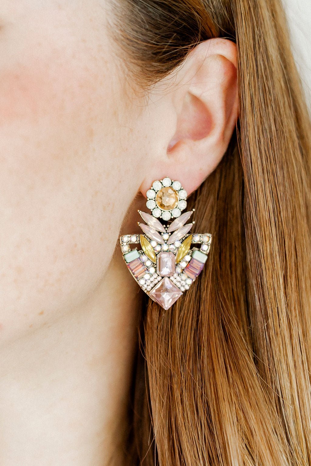 Cleo Statement Earrings - LINNY CO WholesaleMetals