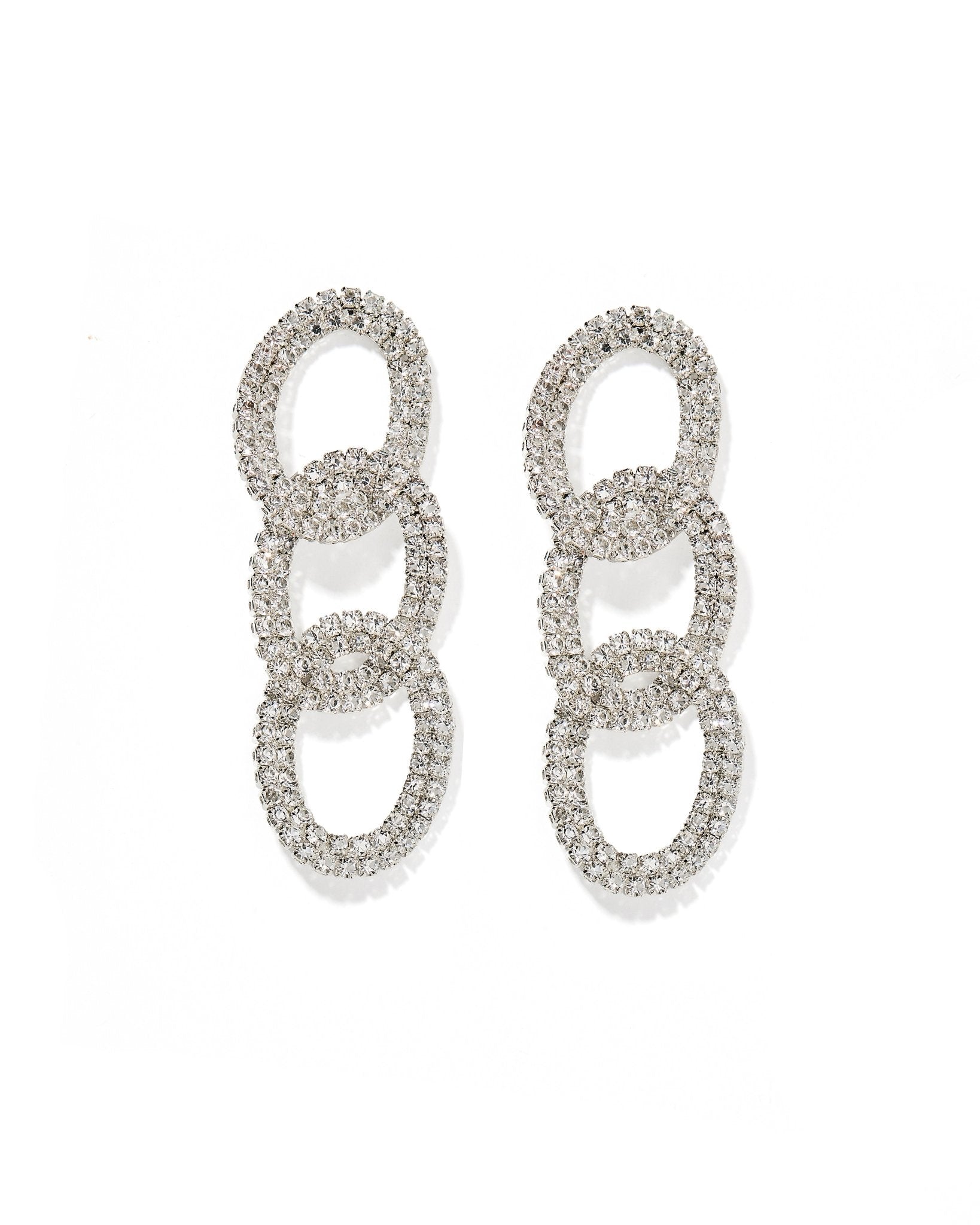 Courtney - Silver - Earrings - LINNY CO WholesaleMetals