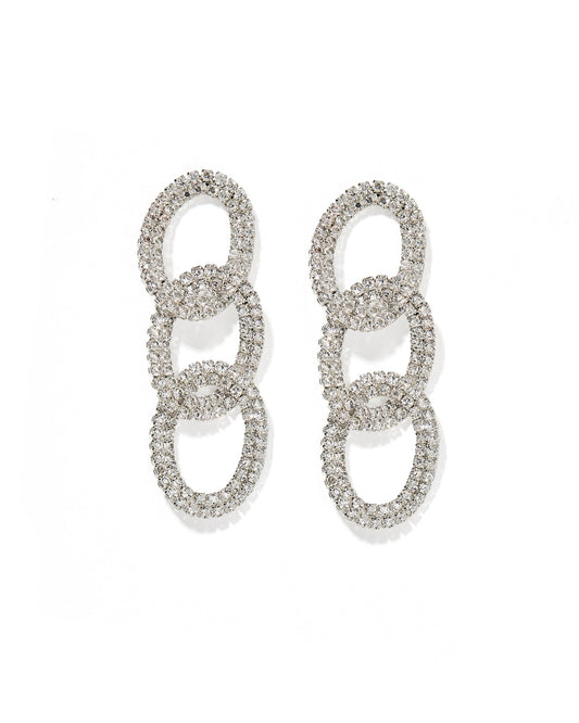 Courtney - Silver - Earrings - LINNY CO WholesaleMetals