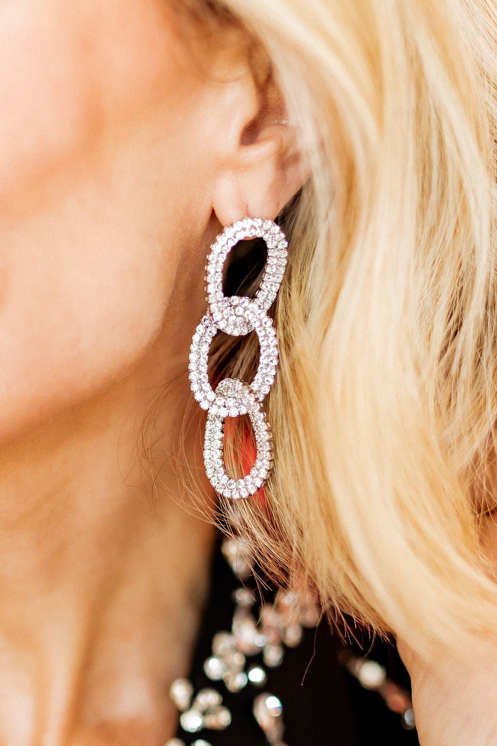 Courtney - Silver - Earrings - LINNY CO WholesaleMetals