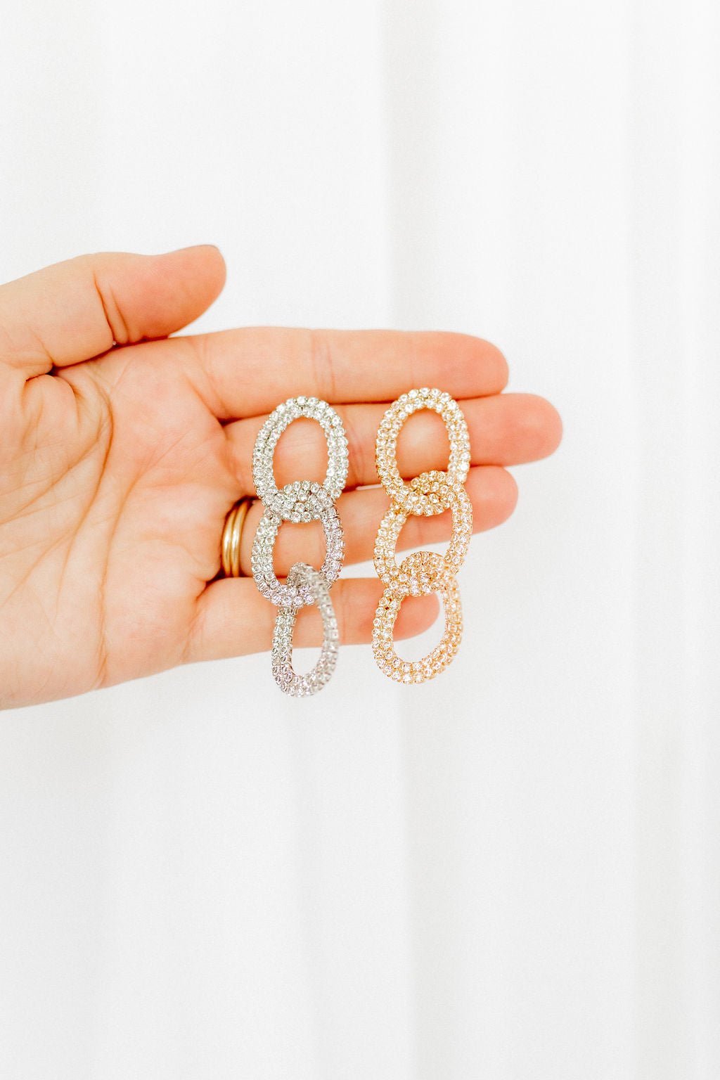 Courtney - Silver - Earrings - LINNY CO WholesaleMetals