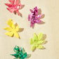 Flora Statement Earrings - Lime Zest