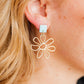 Daisy - Blue - Earrings - LINNY CO WholesaleAcetate