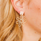 Daisy - Cream - Earrings - LINNY CO WholesaleAcetate