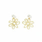 Daisy - Pearl - Earrings - LINNY CO WholesaleAcetate