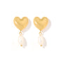 Dani Dangle Heart Earrings - LINNY CO WholesaleMetals
