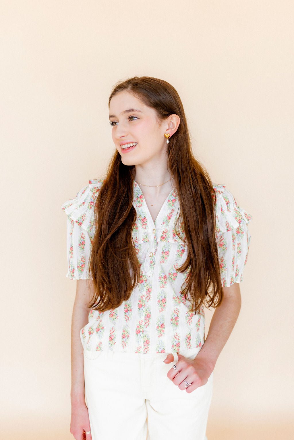 Dani Dangle Heart Earrings - LINNY CO WholesaleMetals