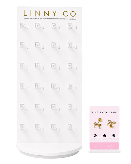Display Bundle - 48 Hook Spinner Display and Counter Sign - $95 - LINNY CO Wholesale