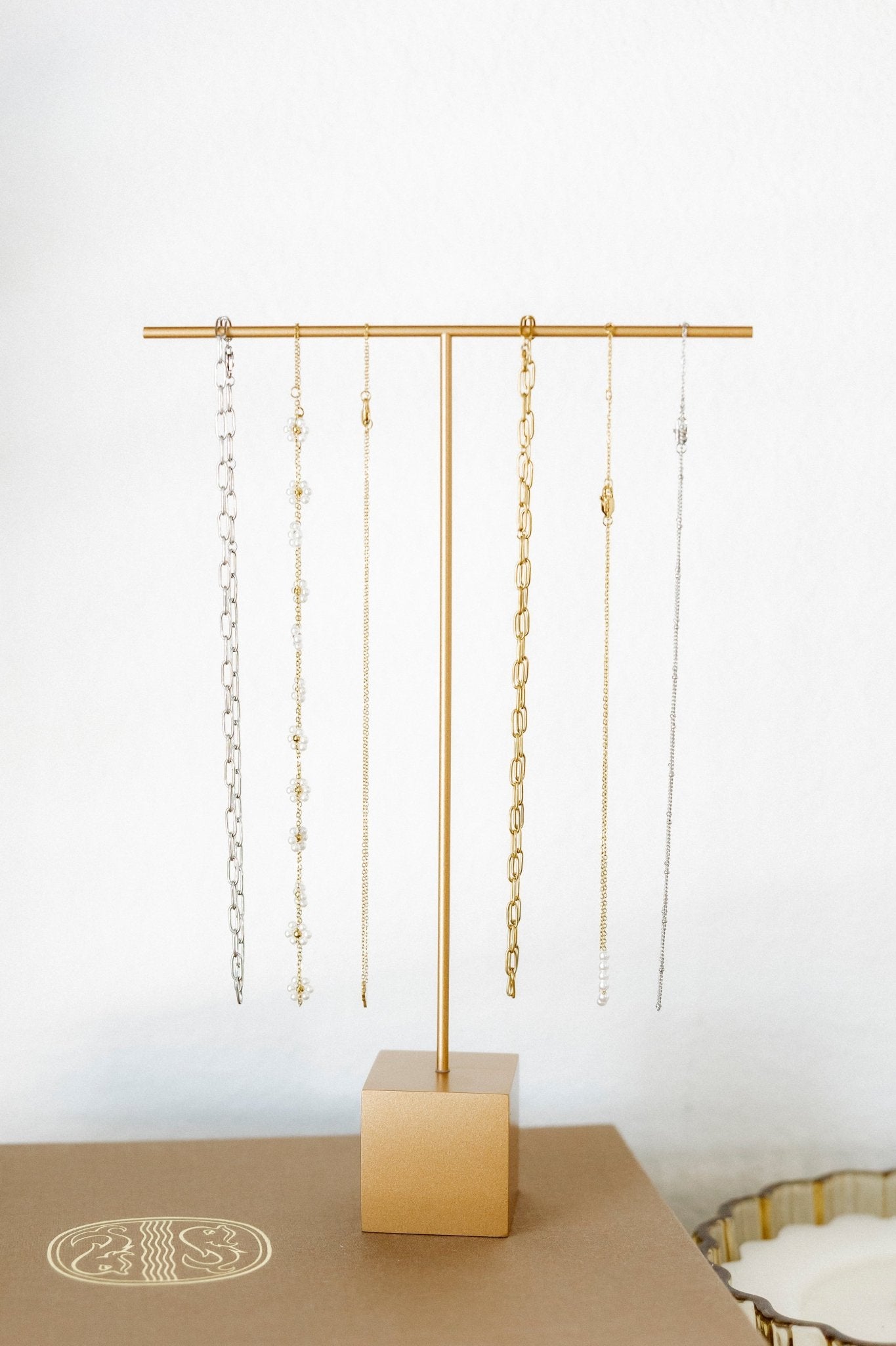 Display - Necklace T - Bar Fixture - $20 - LINNY CO Wholesale