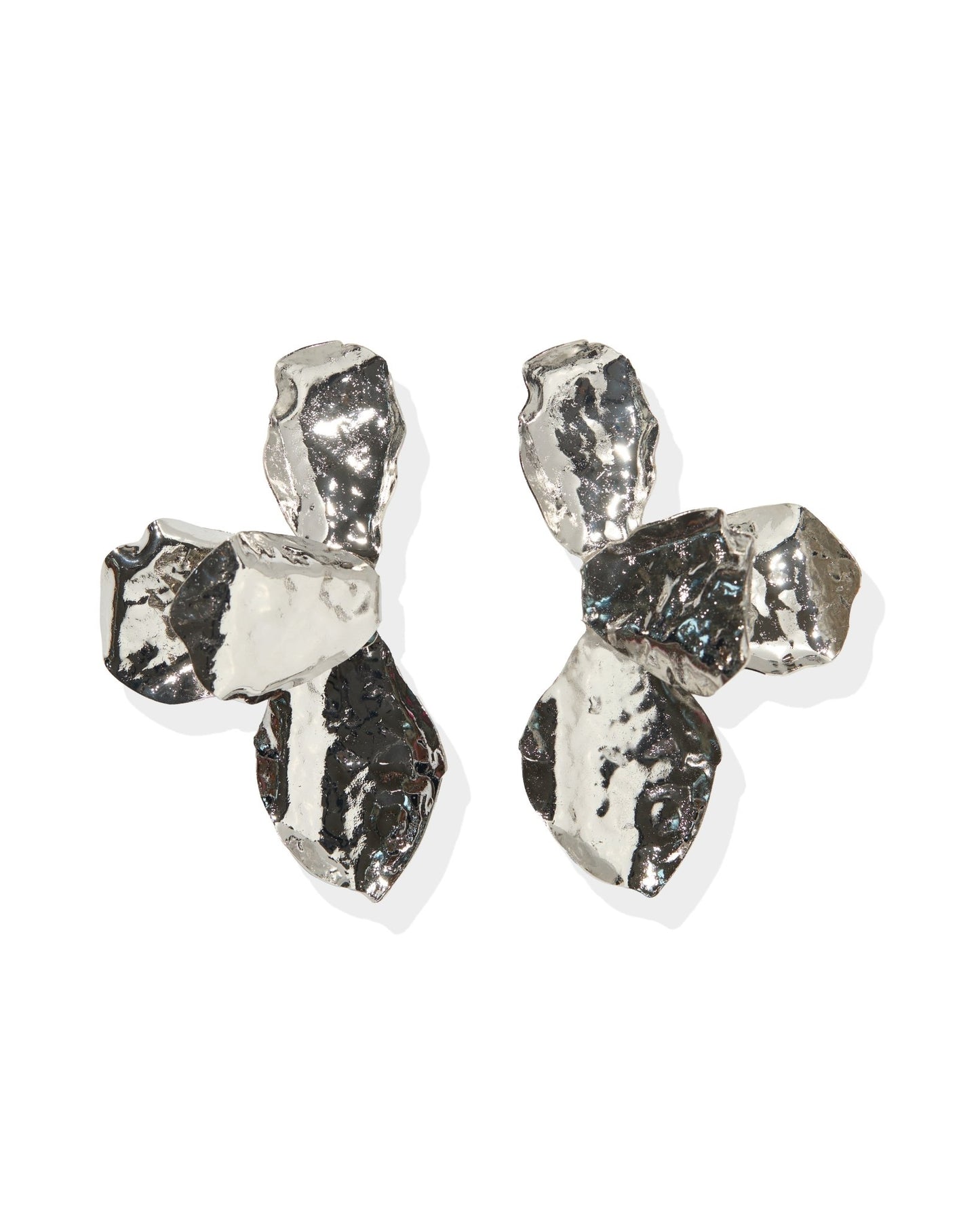 Eden Statement Earring - Silver - LINNY CO Wholesale
