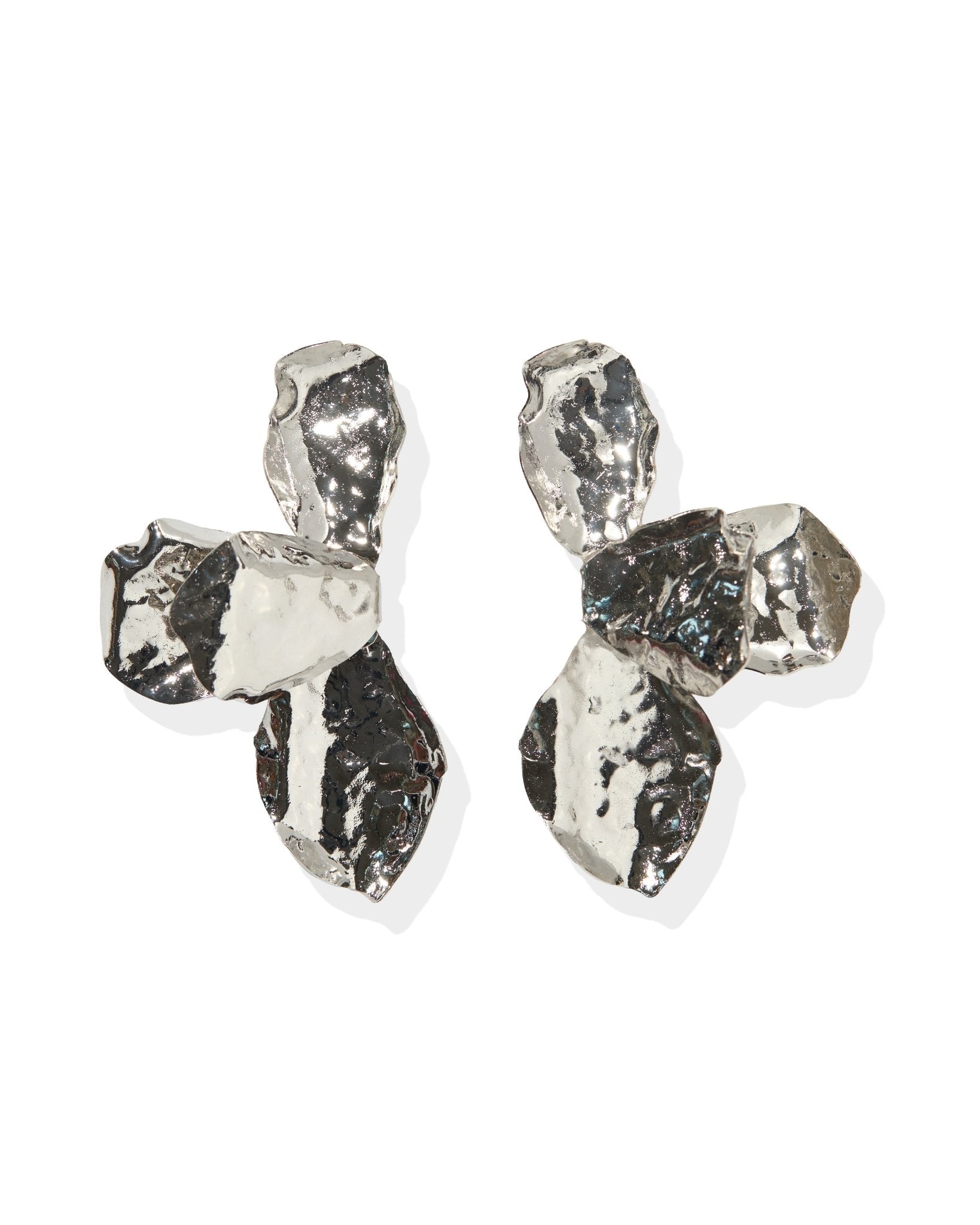 Eden Statement Earring - Silver - LINNY CO Wholesale