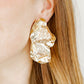 Eden Statement Earrings - Gold - LINNY CO WholesaleMetals