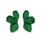 Eden Statement Earrings - Green - LINNY CO Wholesale