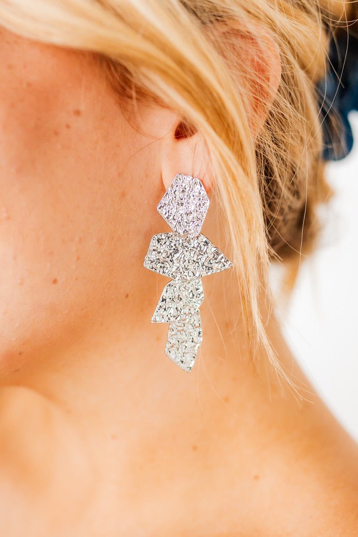 Electra - Silver - Earrings - LINNY CO WholesaleMetals