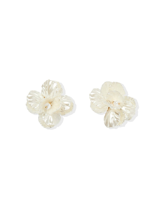 Eloise Flower Statement Earring - LINNY CO Wholesale
