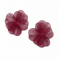 Erica Statement Earrings - Crimson - LINNY CO WholesaleMetal