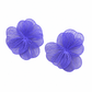 Erica Statement Earrings - Purple - LINNY CO WholesaleMetal