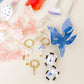Eva Statement Earring - Black & White - LINNY CO Wholesale