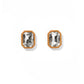 Eva Statement Earrings - Brown - LINNY CO Wholesale