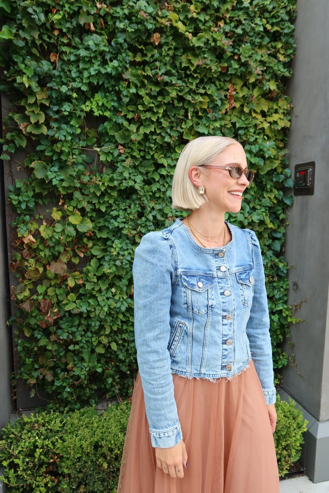 Eva Statement Earrings - Brown - LINNY CO Wholesale