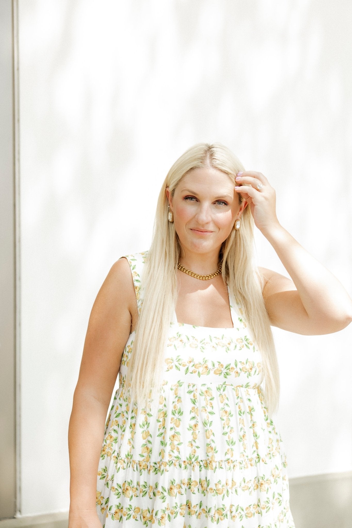 Eva Statement Earrings - Brown - LINNY CO Wholesale