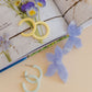 Fern Statement Earrings - Lavender Haze - LINNY CO WholesaleAcetate