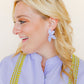 Fern Statement Earrings - Lavender Haze - LINNY CO WholesaleAcetate