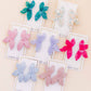 Fern Statement Earrings - Mint Shell - LINNY CO WholesaleAcetate