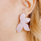 Fern Statement Earrings - Vintage Rose - LINNY CO WholesaleAcetate