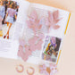 Fern Statement Earrings - Vintage Rose - LINNY CO WholesaleAcetate