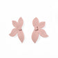 Fern Statement Earrings - Vintage Rose - LINNY CO WholesaleAcetate