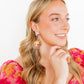 Fiona Statement Earrings - Multi - LINNY CO WholesaleMetals