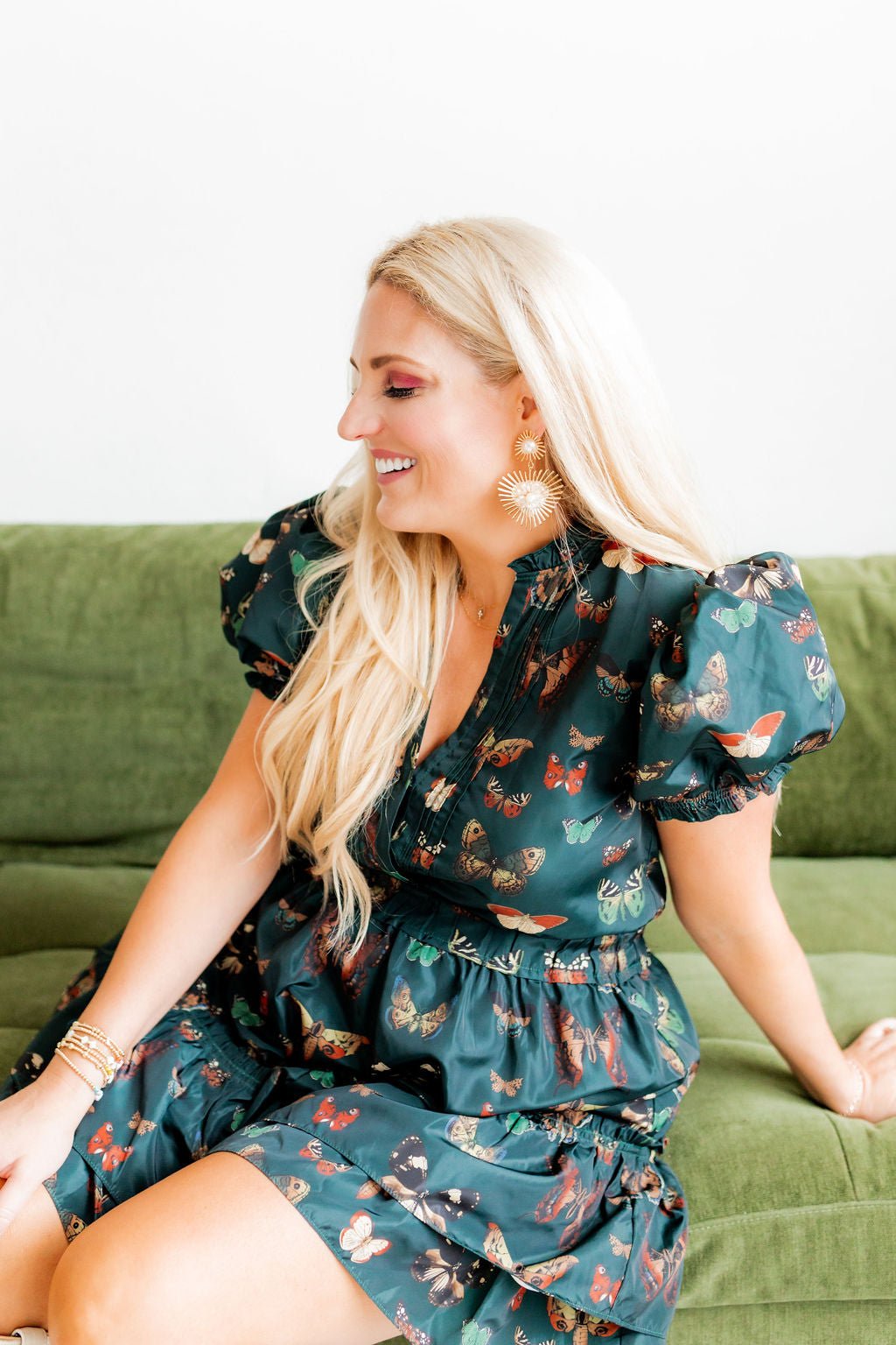 Fiona Statement Earrings - Pearl - LINNY CO WholesaleMetals