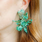 Flora Statement Earrings - Bahama Mama - LINNY CO WholesaleAcetate