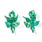 Flora Statement Earrings - Bahama Mama - LINNY CO WholesaleAcetate