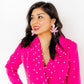 Flora Statement Earrings - Ballet Slipper - LINNY CO WholesaleAcetate