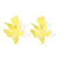 Flora Statement Earrings - Butter Yellow - LINNY CO WholesaleAcetate