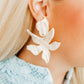 Flora Statement Earrings - Champagne Sparkle - LINNY CO WholesaleAcetate